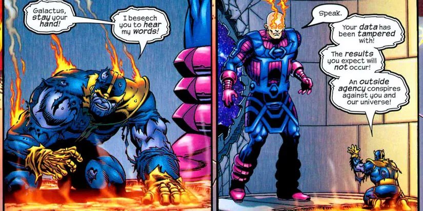 Galactus vs Thanos, qui gagne vraiment selon les cas